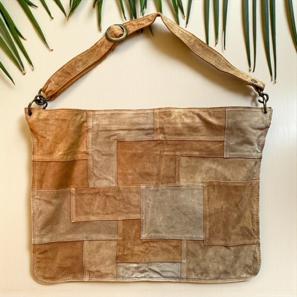 Lizden Handbags - LIZDEN Genuine Leather Patchwork Shoulder Bag – One Size
